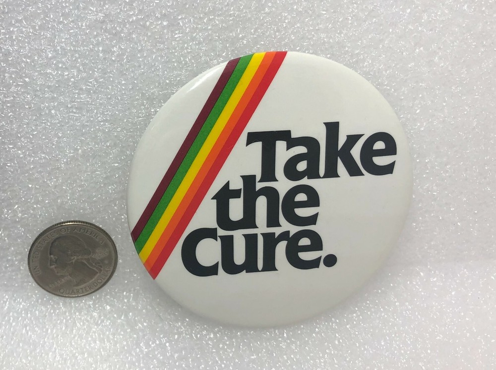 Take The Cure Pin