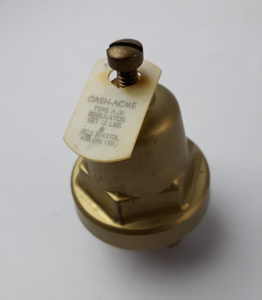 Cash Acme A-31 Pressure Regulator