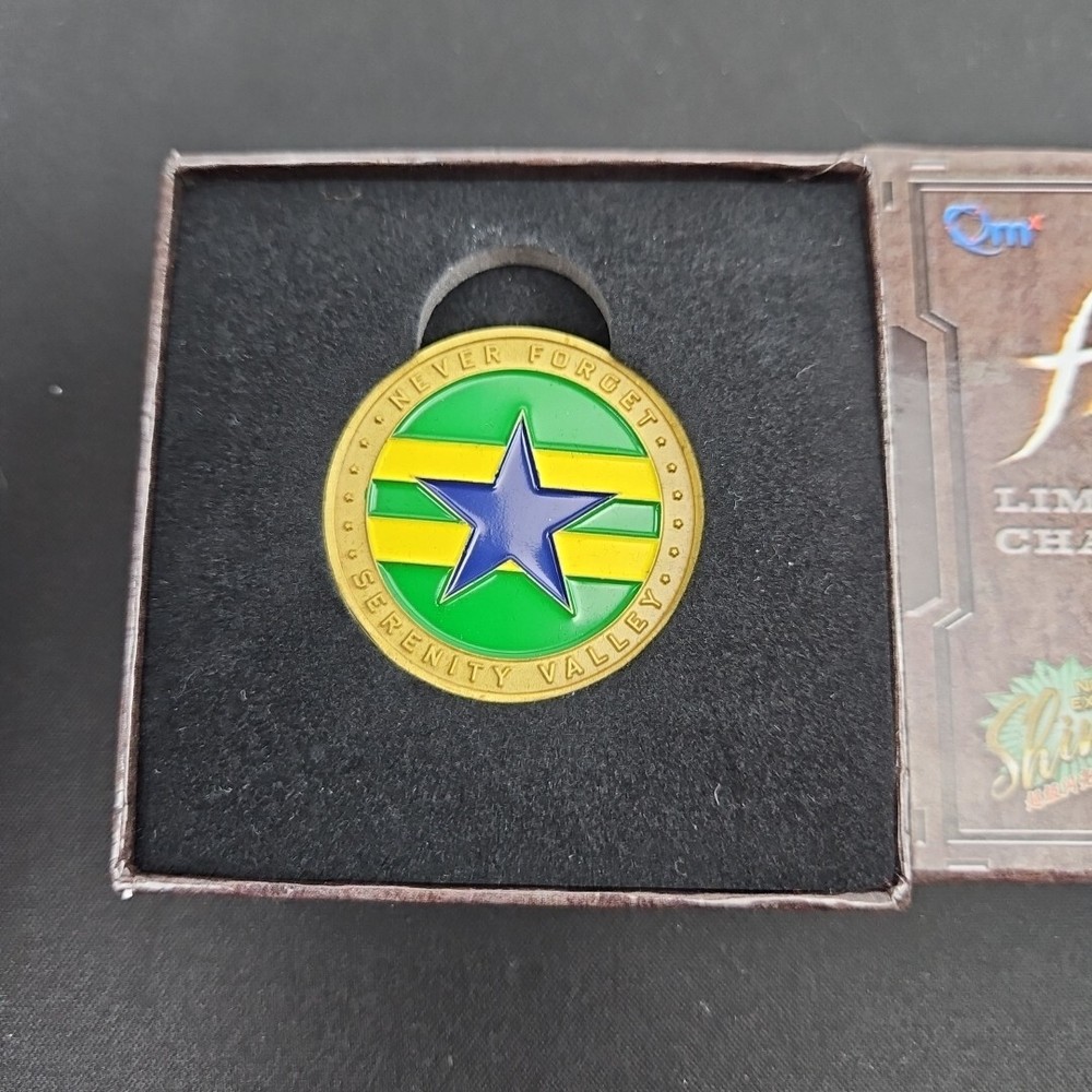 Firefly Keep Flying Limited Edition Challenge Coin 2016 Lootcrate