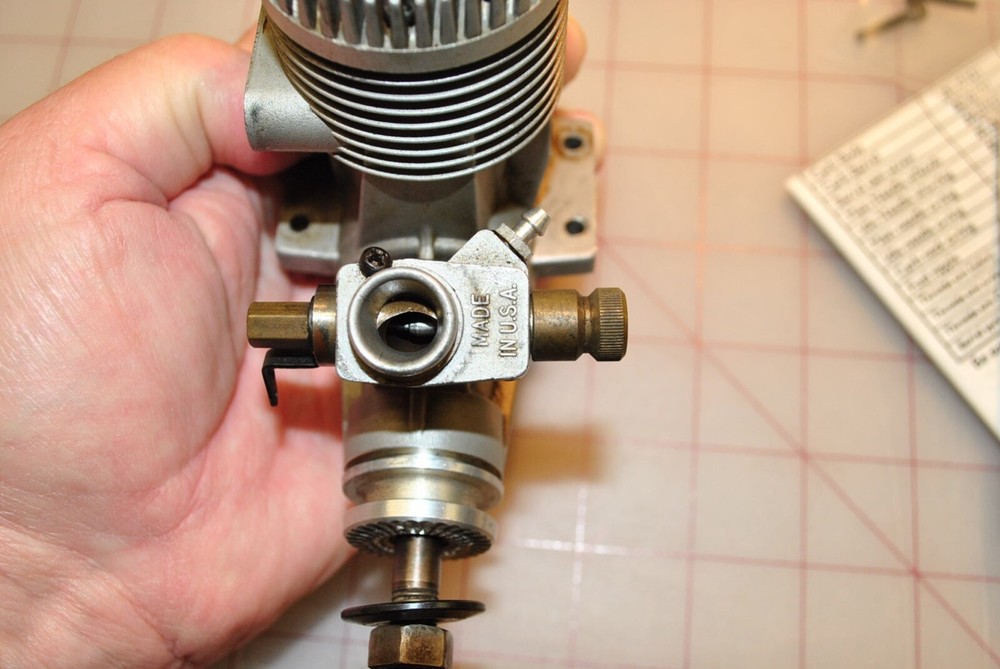 RJL K-61 engine with muffler and box,Nice!