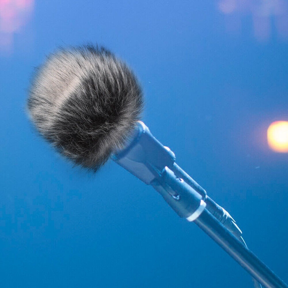 Microphone Windproof Windshield Wind Fur Muff for DSLR Camera DV Camcorder