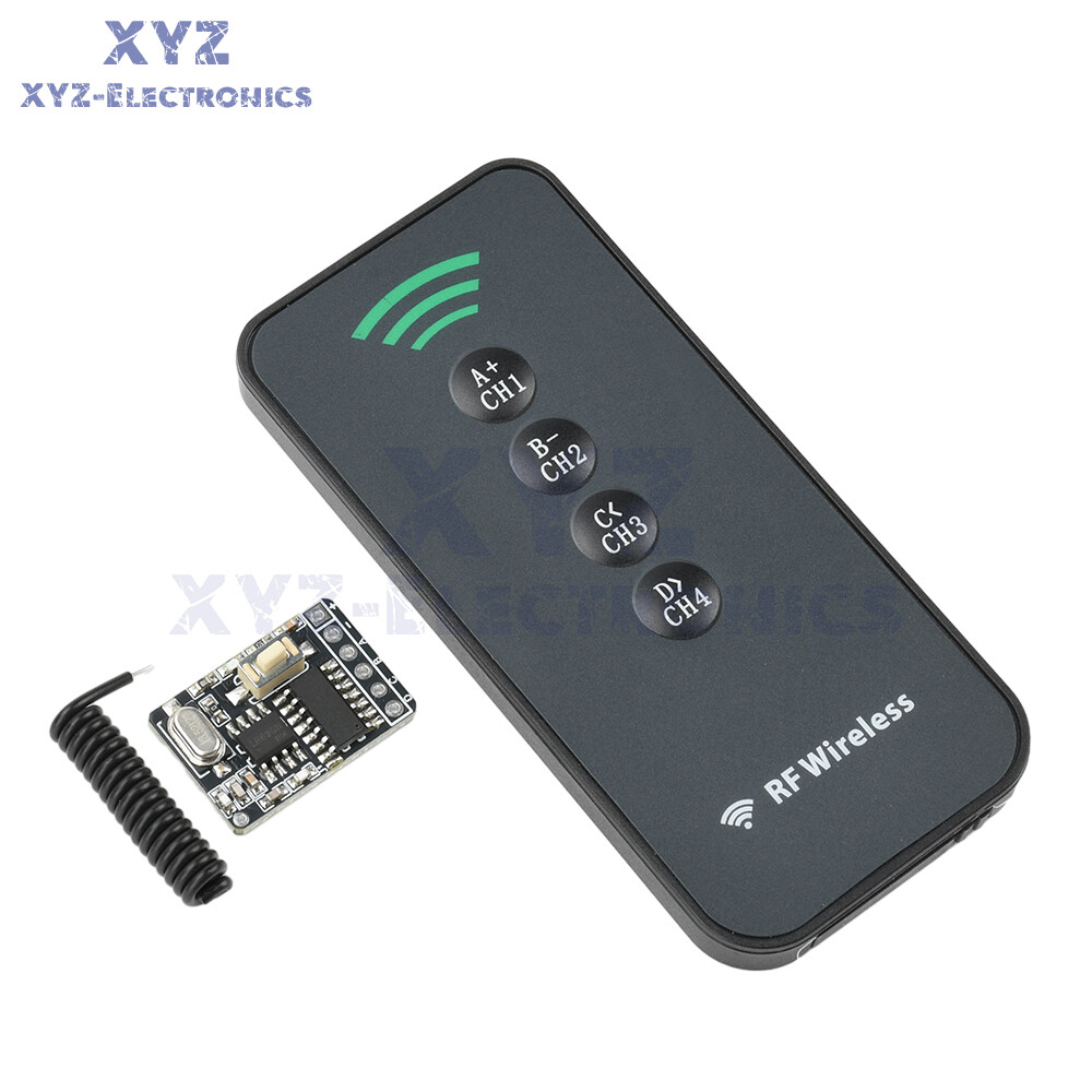 433Mhz Wireless Remote Control Switch Learning Code Decoding Receiver Module DIY