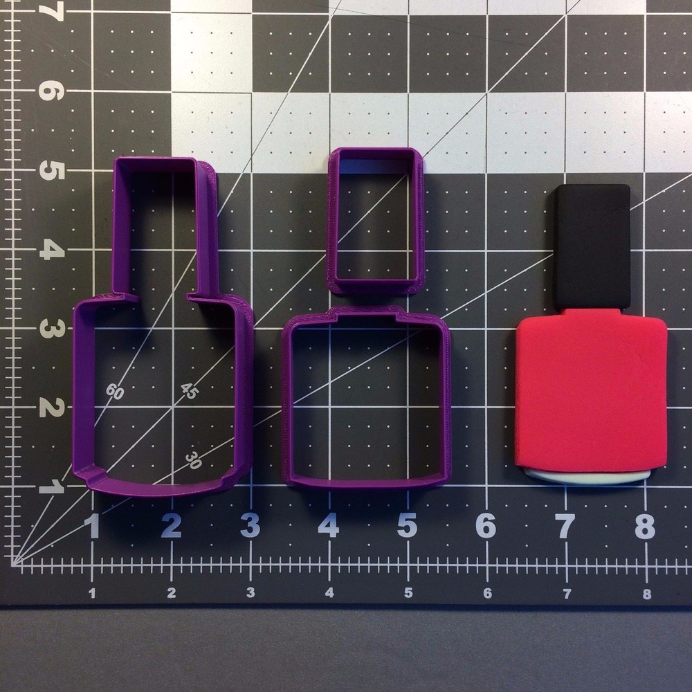 Nail Polish 100 Cookie Cutter Set