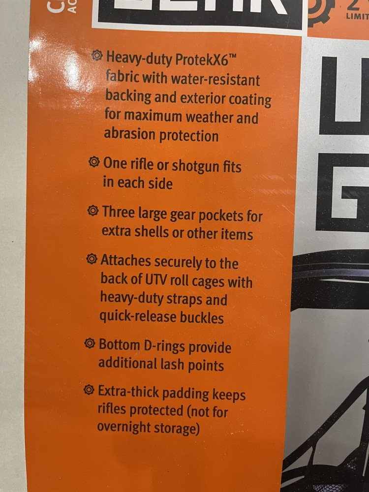 Side By Side Rifle And Storage Case