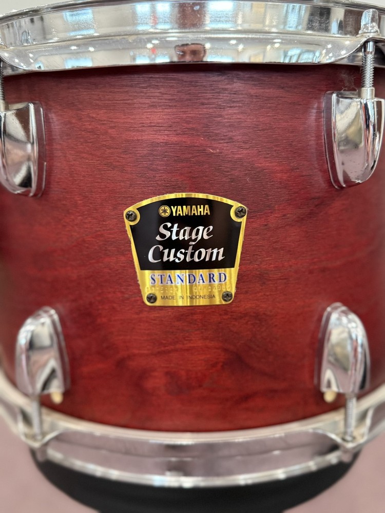 Yamaha Stage Custom 12x8 Rack Tom — Red