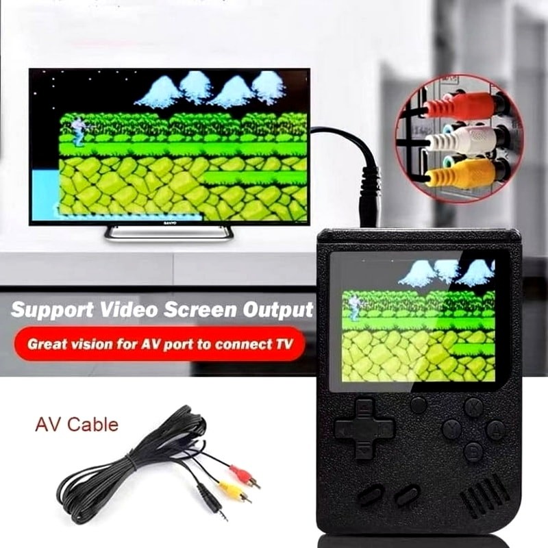 Handheld Reto Play Machine with 400 Classical Games