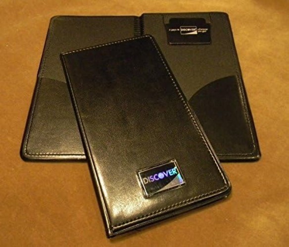 Stylish Double Panel Checkbook Holder - Ideal for Restaurant Waitstaff Use