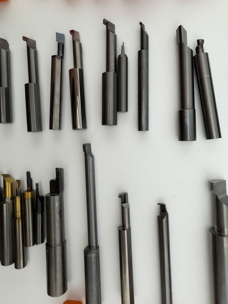 Lot of 36 Carbide Lathe Tools - Micro100 & Others