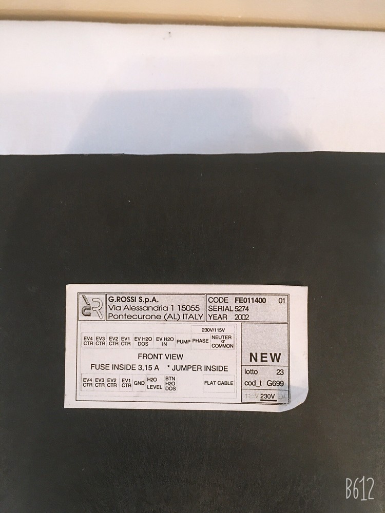 La Pavoni Espresso Machine Power Board