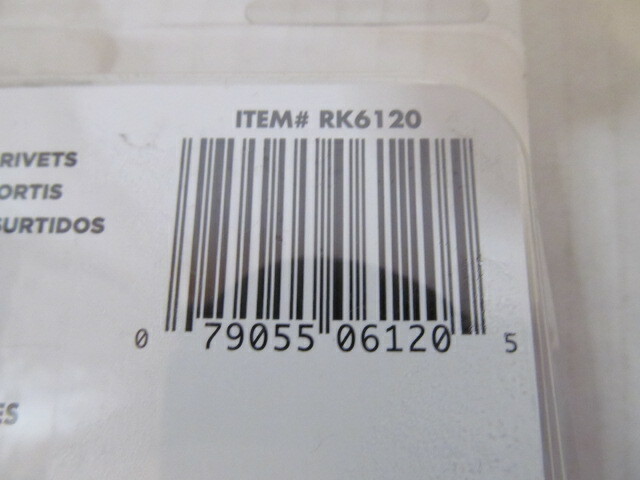 Arrow 120 Rivet Assortment Pack RK6120