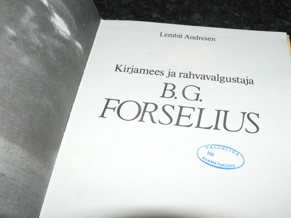 Lembit Andersen B.G.FORSELIUS