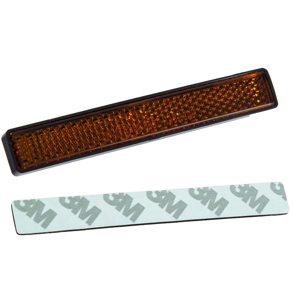 Reflector "Stripe" rectangular yellow