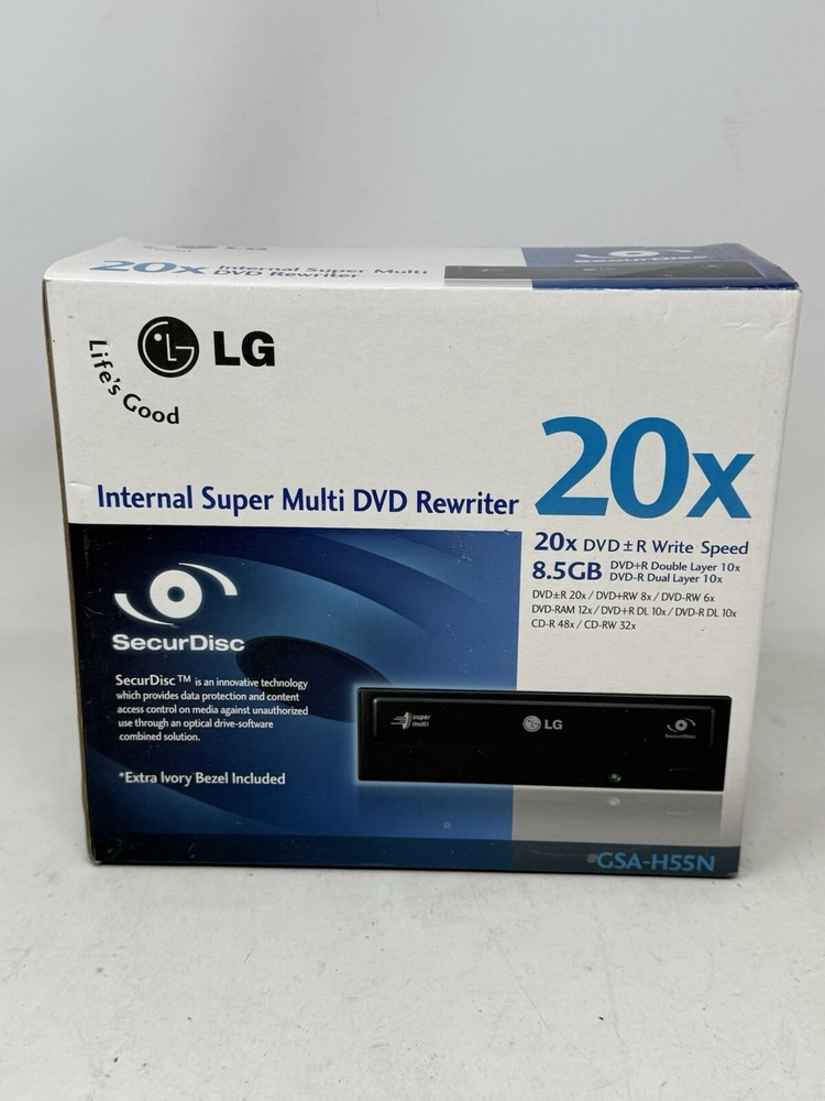 LG Super Multi 20x Dvd±rw Writer for Windows PC NEW