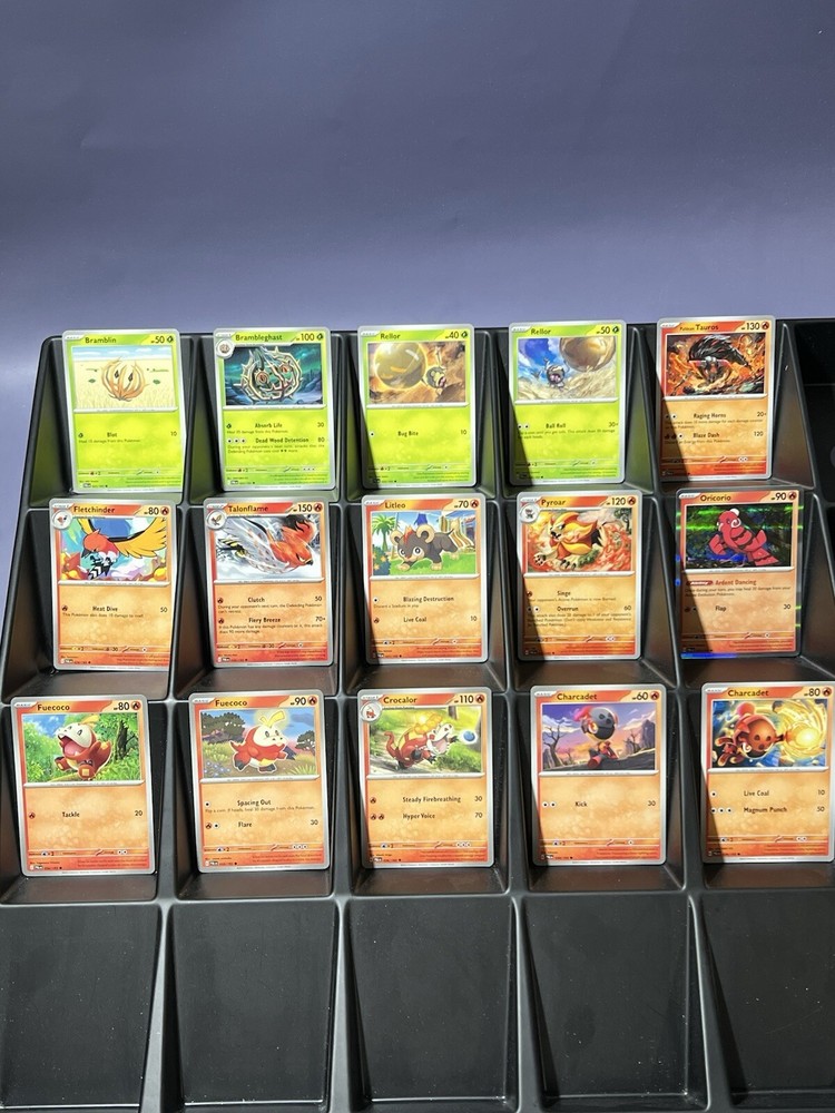 Pokémon PALDEA EVOLVED - Complete Common Uncommon Rare Set - 176 Cards Total