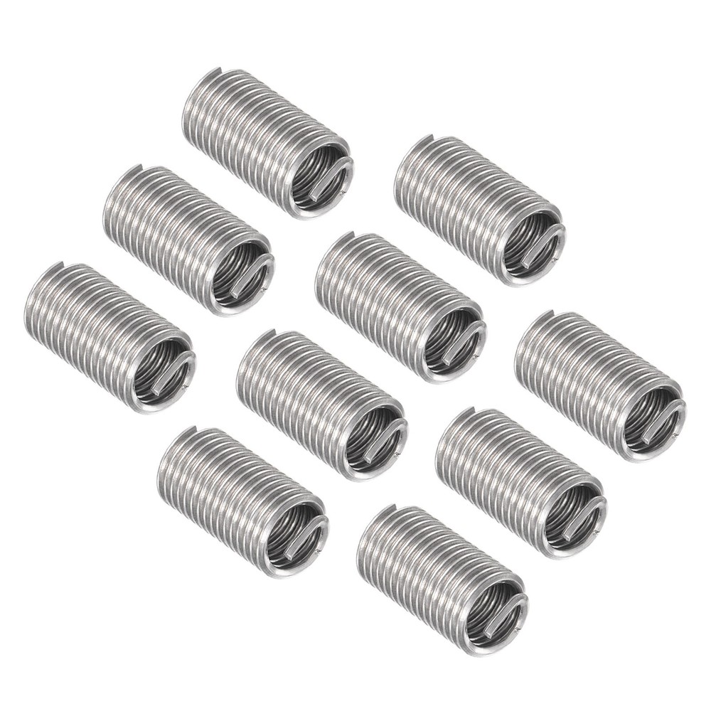 10pcs 3/8-16 UNC 3.0D Wire Thread Repair Insert Helical Type Coiled
