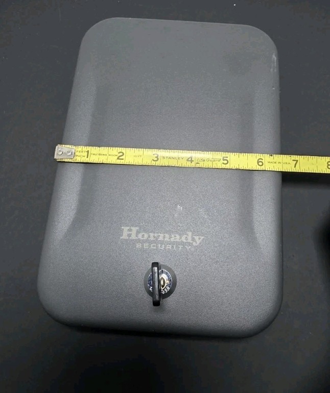 Hornady Hand Gun Lock Box **MISSING ATTACHABLE CABLE**