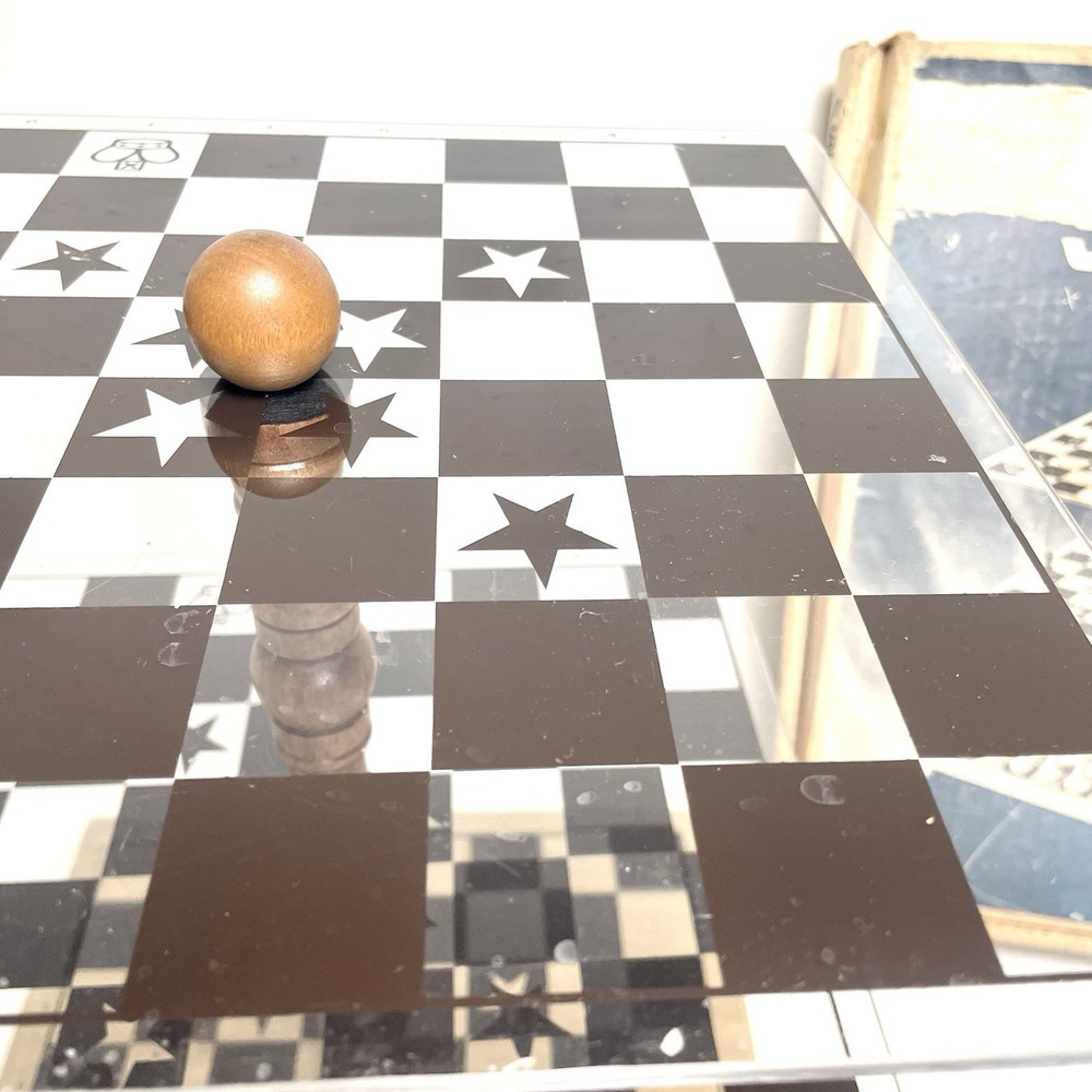 Vintage Space Chess Multi-Level Chess Set 4th Dimension