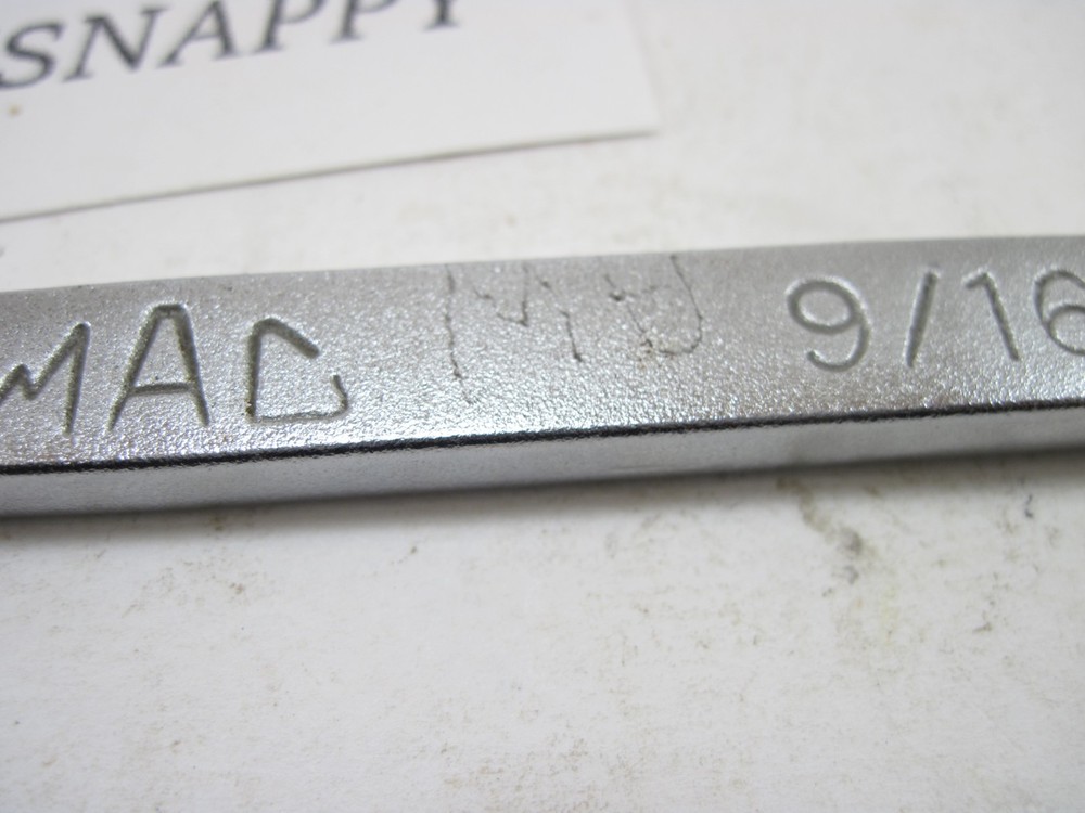 MAC Tools 9/16" Obstruction Wrench W4 9223 NICE