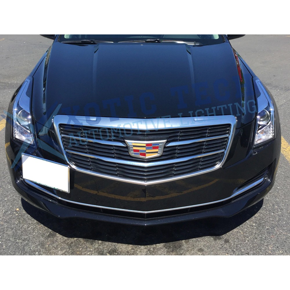 Front Bumper Tow Hook License Plate Mounting Bracket Holder For Cadillac CTS