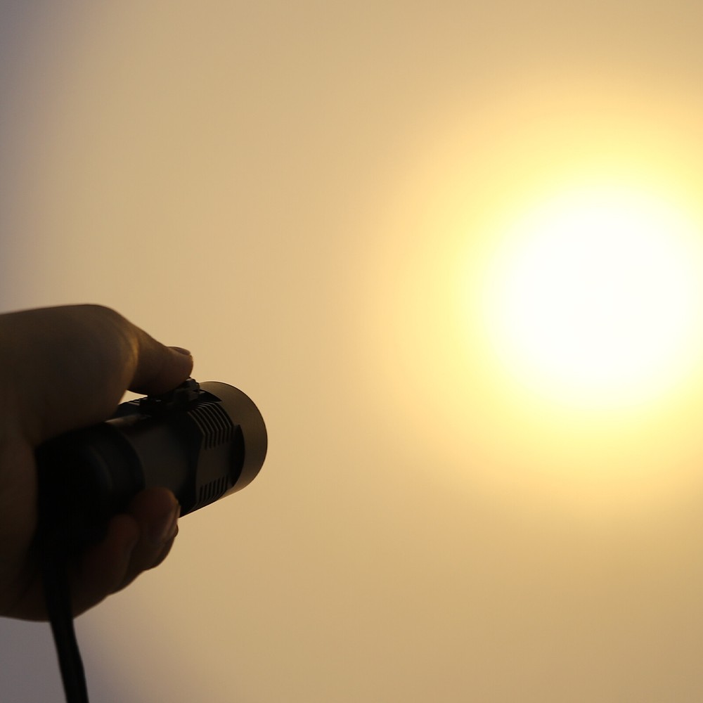 Waterproof Dive Light, Compact Bright Diving Torch, Submersible Flashlight