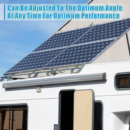 Adjustable Solar Panel Tilt Mount Brackets Aluminum Alloy Solar Panel 1 SET