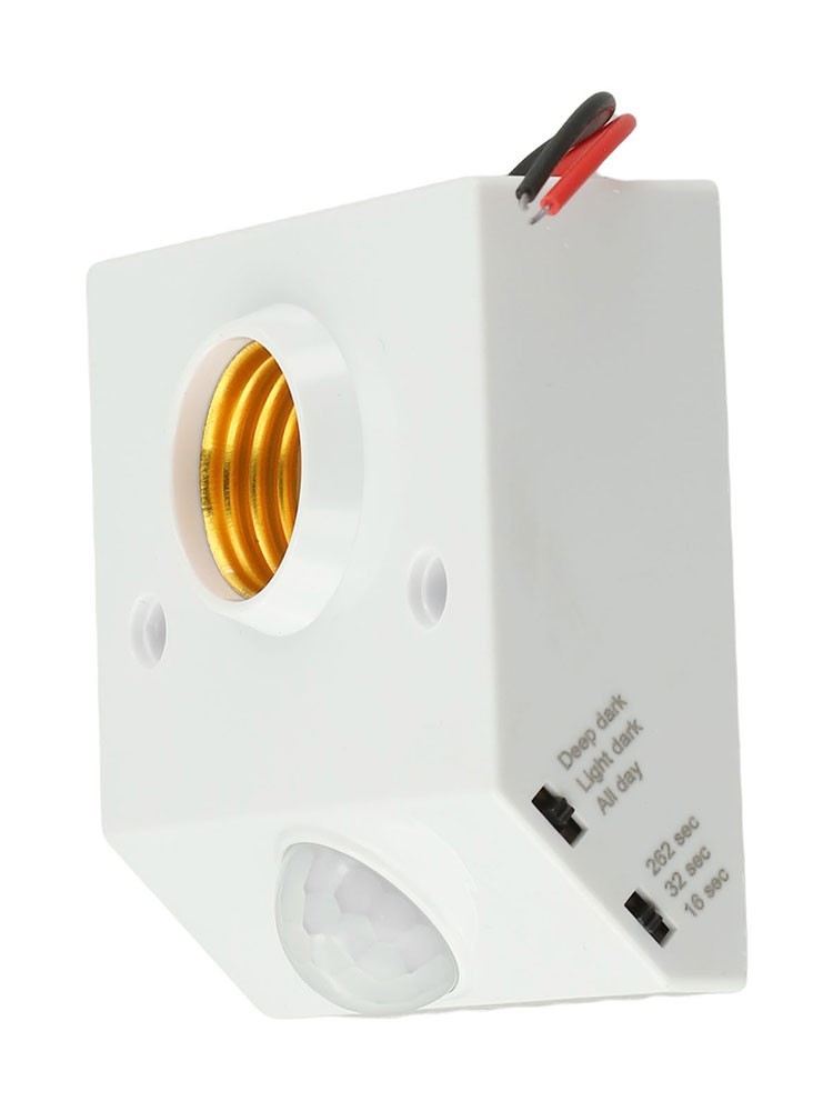Transform Your Space with the Smart E27 Infrared Induction Lamp Socket Holder