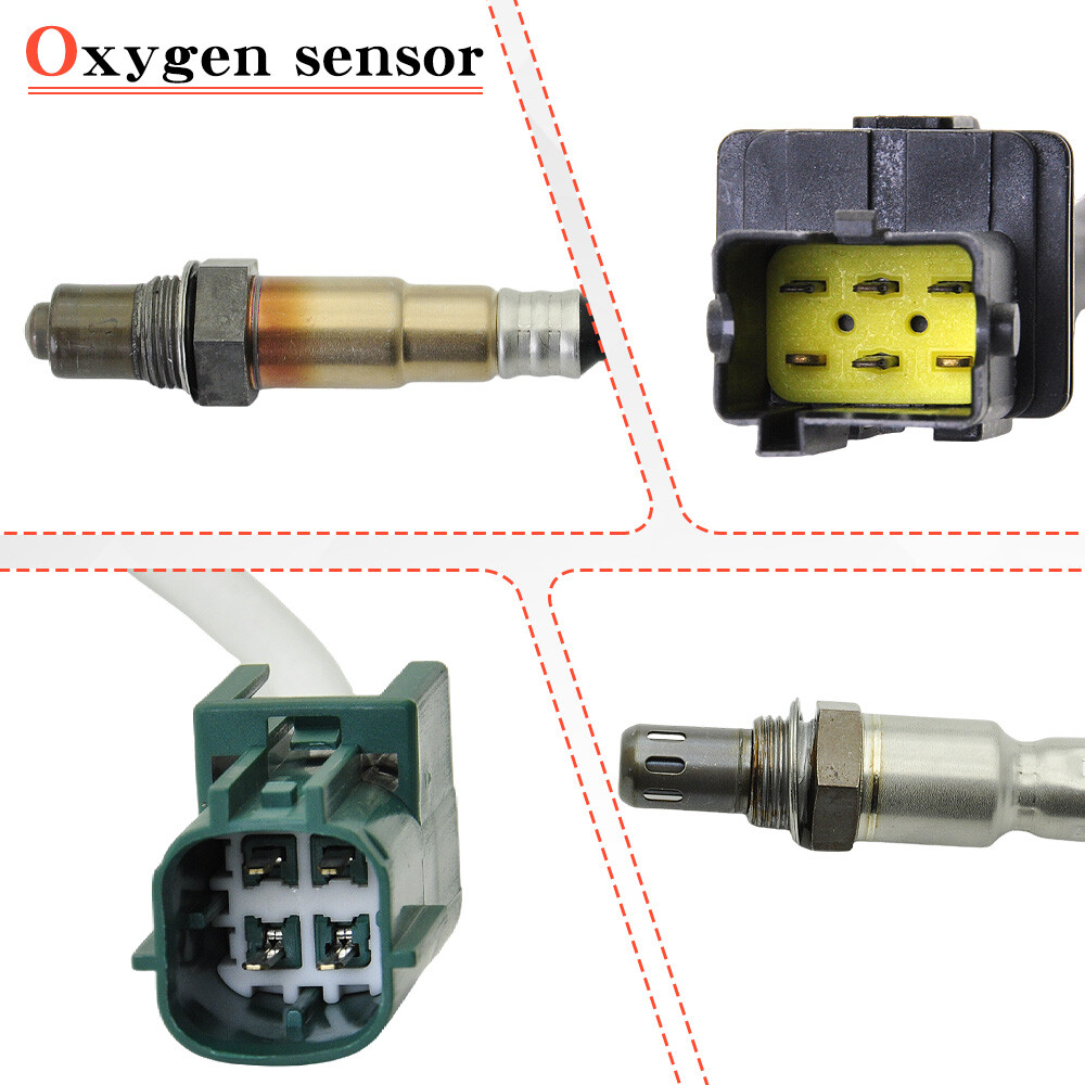 4pcs Oxygen Sensor Upstream & Down For Nissan 2004-2007 Murano Maxima 3.5L Quest