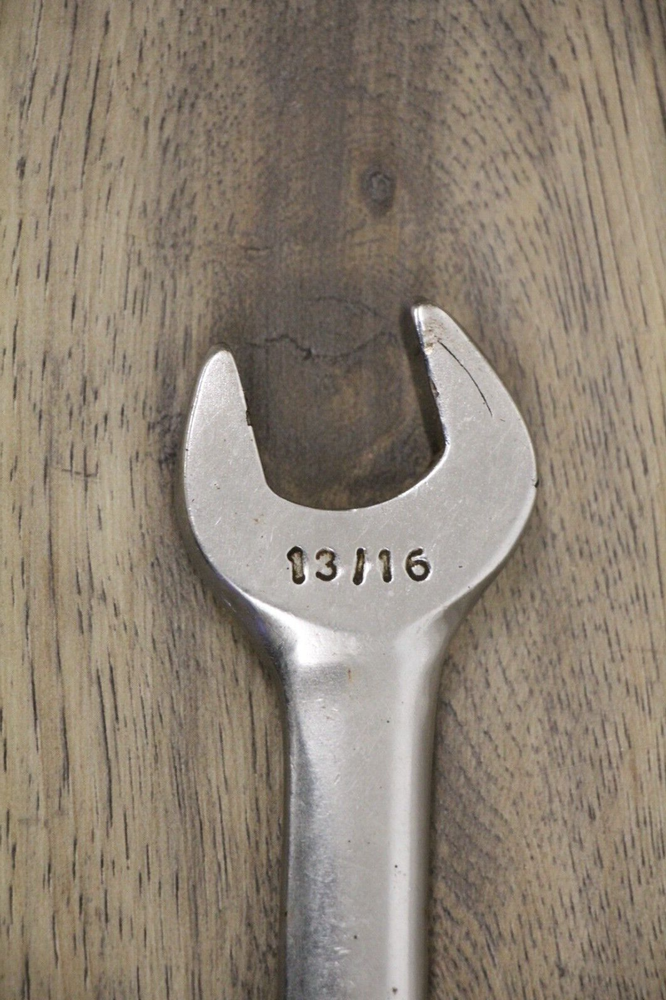13/16" Combination Wrench 12 point Tool India Drop Forged