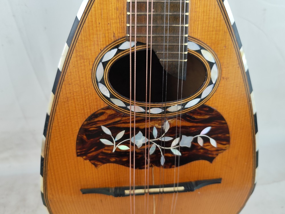 Mandolin 4/4 By Bernardi Giuseppe Genoa 1880 曼陀林 만돌린マンドリン