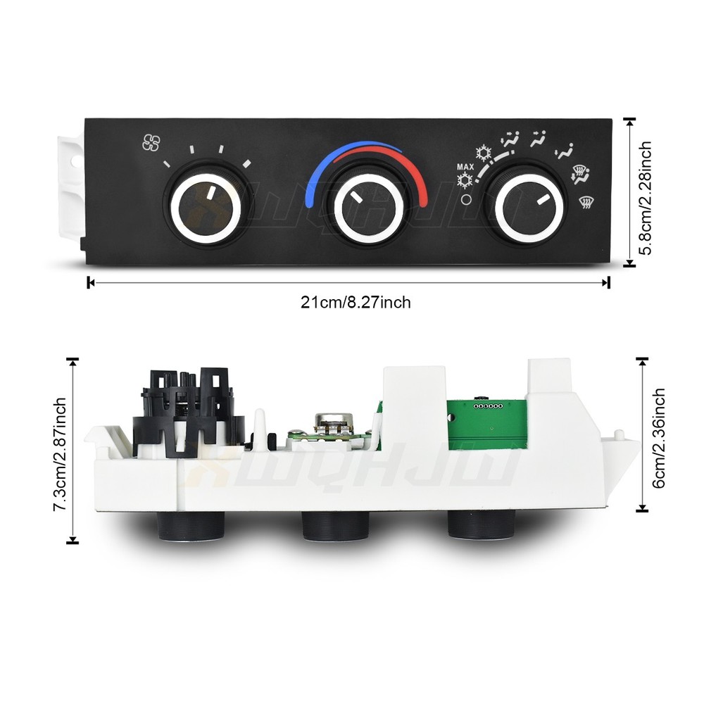 Front HVAC Control Module Repalcement for 599-217