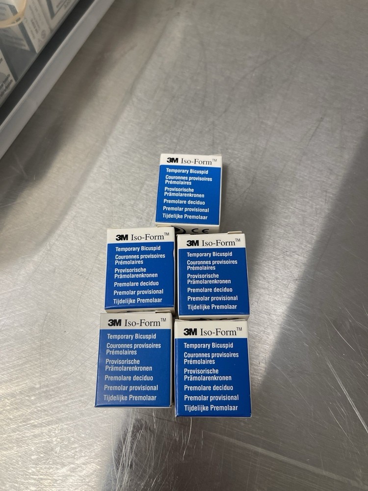 polycarbonate temporary dental molars, bicuspids & crowns