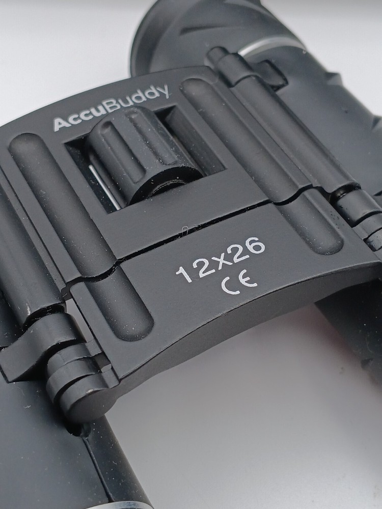AccuBuddy Mini Binoculars 12 x 26 Plastic Protective Case