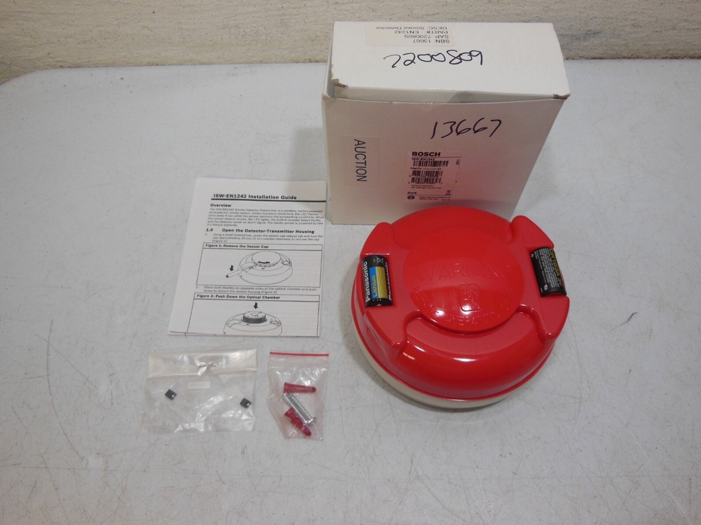 Bosch ISW-EN1242 Smoke Detector Transmitter - New