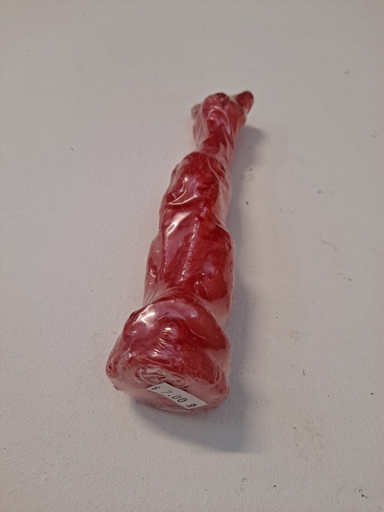 7x2x2 Red Cat Figurine Spell Candle