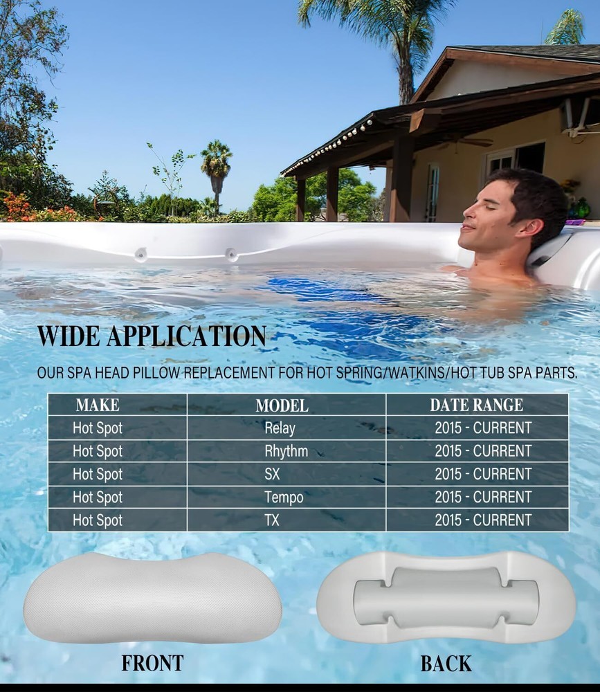Hot Spring/Hot Spot Watkins Grey Pillow - 77444