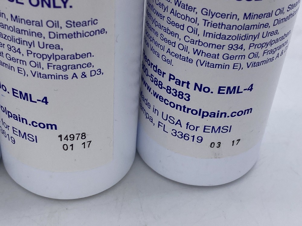 1 X EMSI Lotion + Wipes