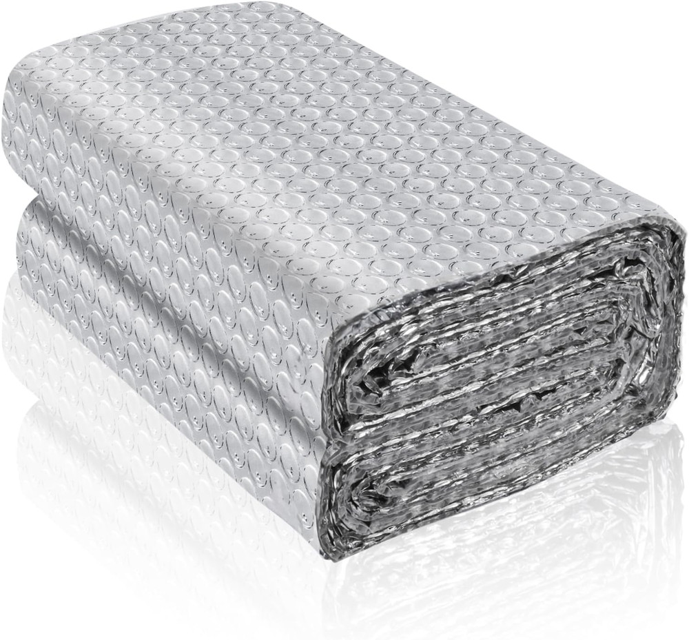 Double Reflective Bubble Foil Insulation Roll for RV Windows (23.6''X 10Ft)