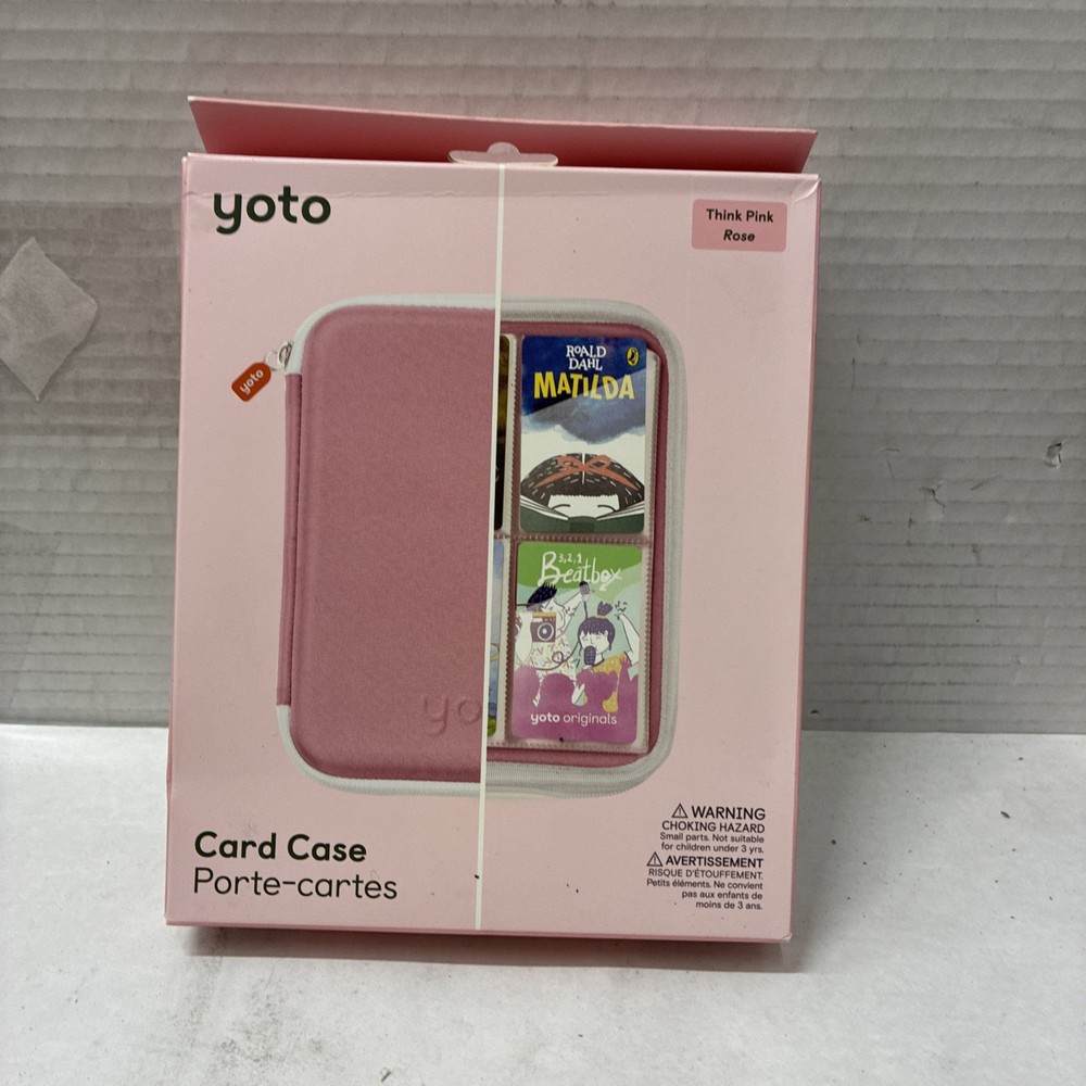 Yoto Card Case – Think Pink