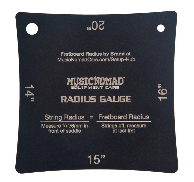 Music Nomad Precision Radius Gauge Set, 2-Pack