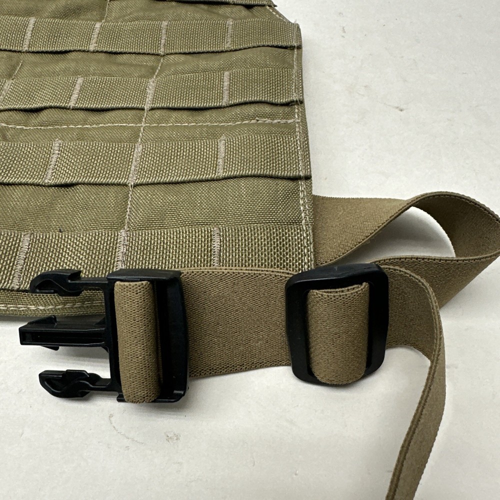 Eagle Industries MLCS Single Point Drop Leg Panel Black Buckle Khaki
