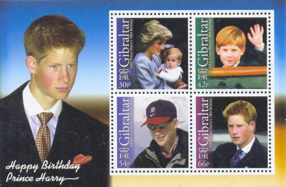 Gibraltar Scott #'s 916a MNH