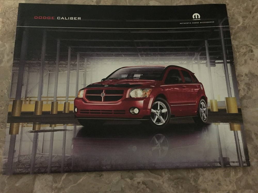2011 Dodge Caliber Accessories 8-page Original Sales Brochure