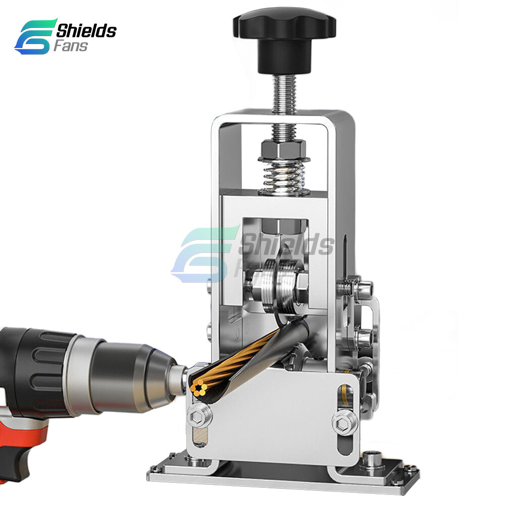 Manual Electric Wire Stripping Machine Cable Stripper Crank Scrap Copper Cutter