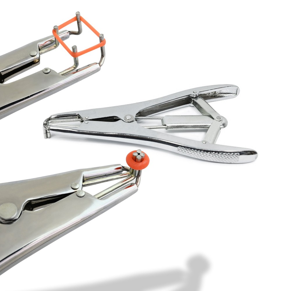 ELASTRATOR Ranch Veterinary Castrator, Castration Bander Pliers Farm Tools