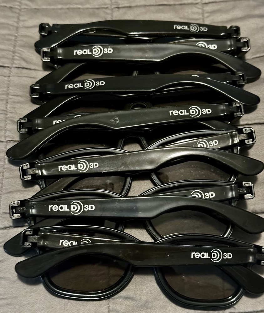 7 Pairs Of 3D Glasses