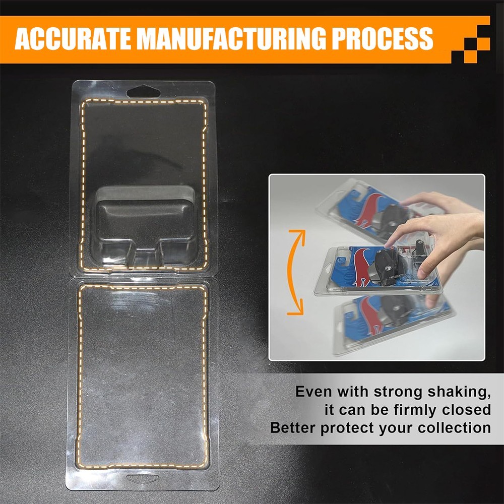 10Pack Protector Case For HW Most Basic Cars 1/64 Scale Matchbox