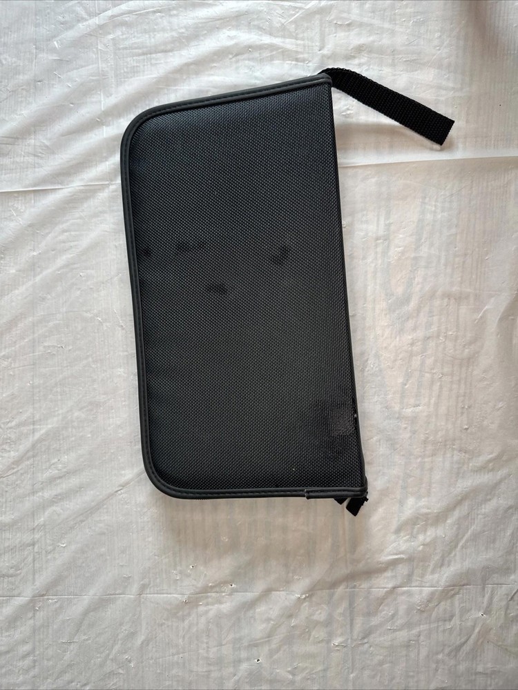 ICON Zippered CD Storage Wallet Case - Holds 64 Discs