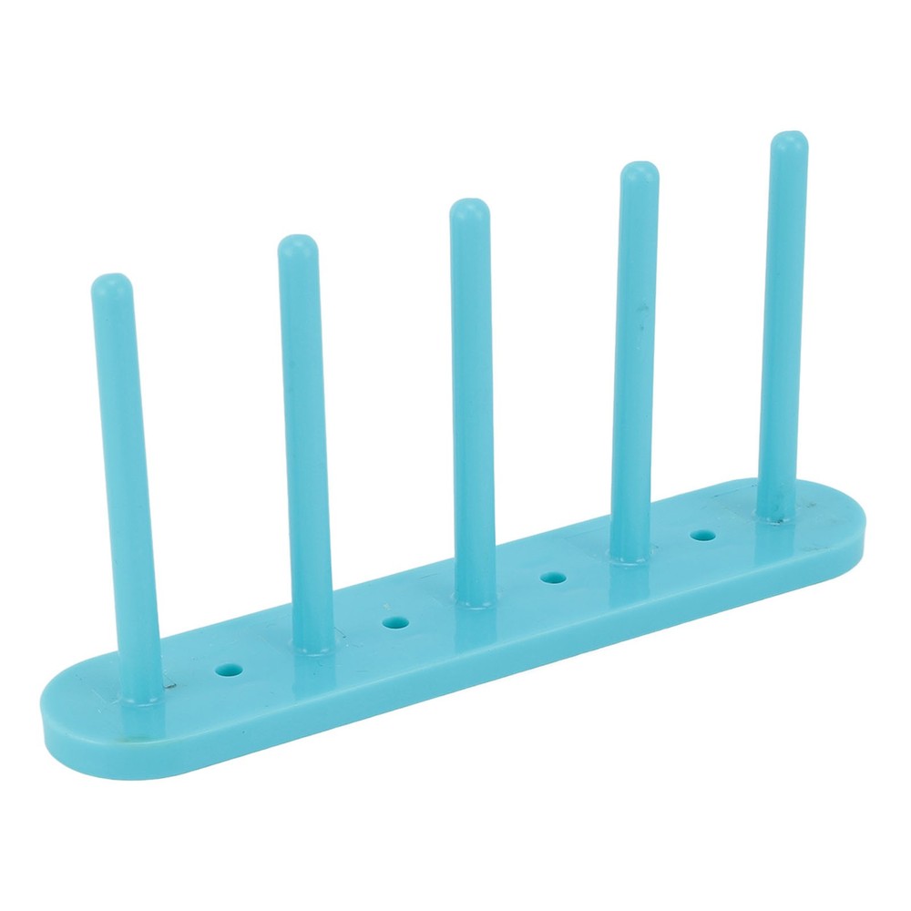 5 Column Magnetic Bobbin Holder Plastic Thread Bobbin Organizer Storage Rack