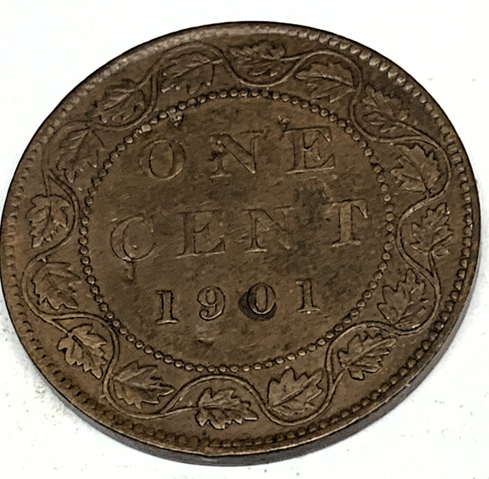 # C5581   CANADA   COIN,     LARGE CENT   1901