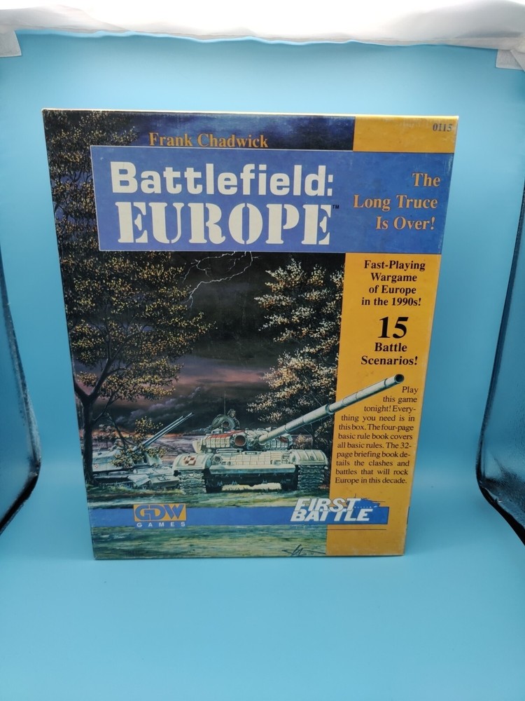 Battlefield: Europe  by GDW Complete with extras (Read)